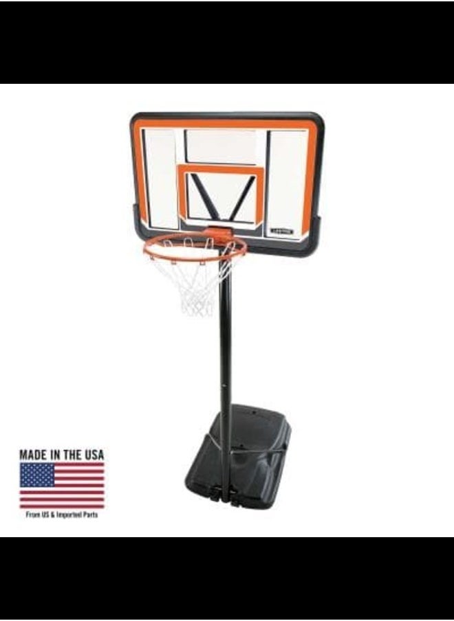 Lifetime Basketball Pro Court Portable 90033 Telescoping 