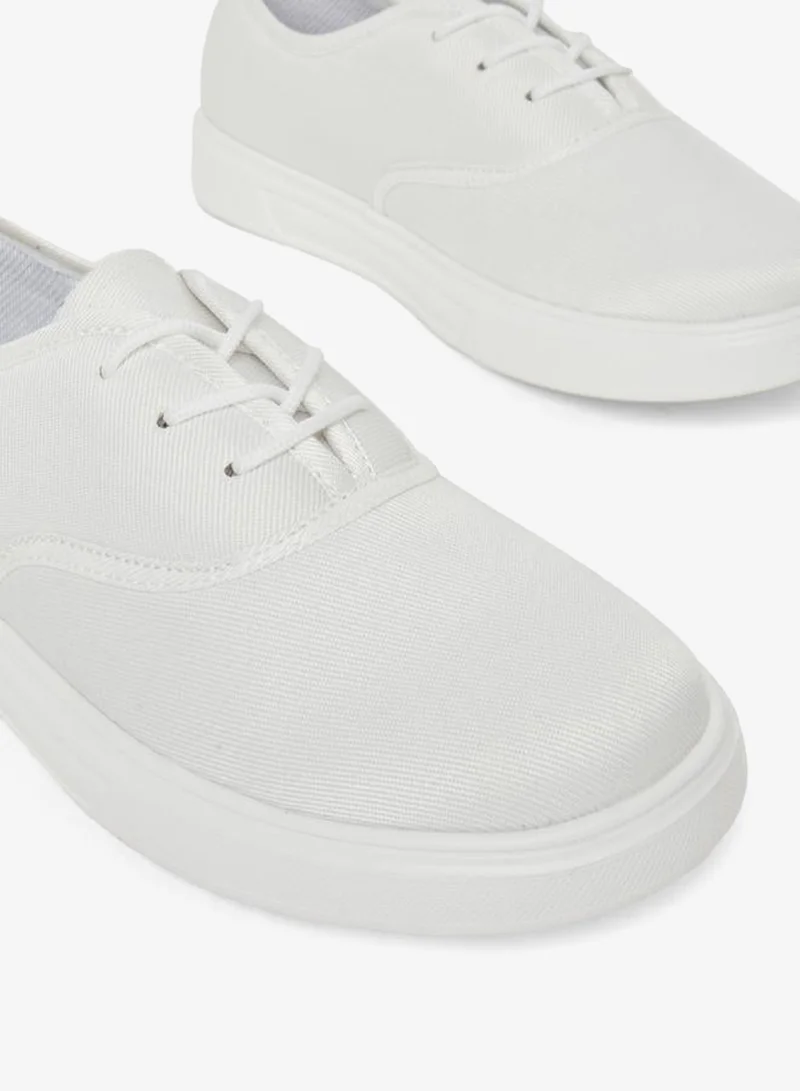 Styli Active  Platform Sole Lace Up Sneakers for Women | Best Price UAE