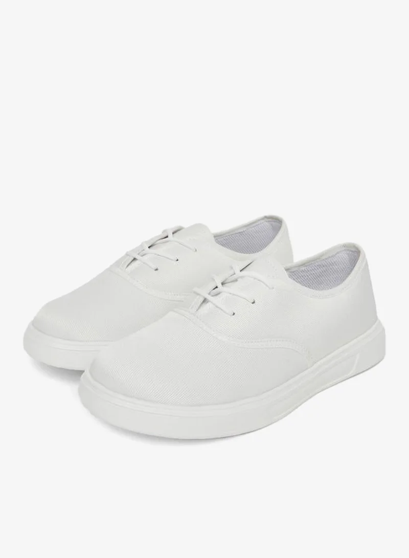 Styli Active  Platform Sole Lace Up Sneakers for Women | Best Price UAE