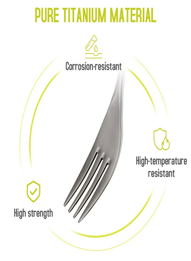 HWZBBEN Lightweight Titanium for Home Outdoor Camping Hiking Picnic - Image 3