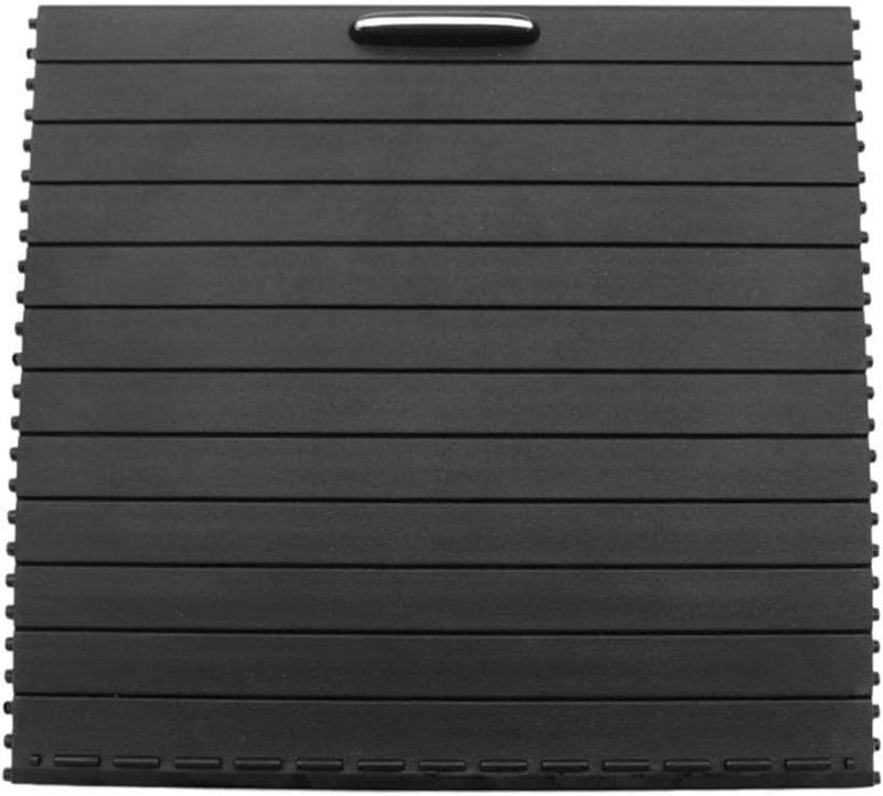 DEMULAX Car Center Console Cup Holder Roller Blind Cover - Image 1