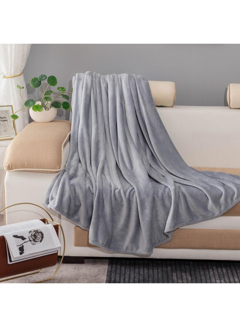 Y&D 80 x 90inch Flannel Double Layer Sofa Cover Blanket  - Image 2