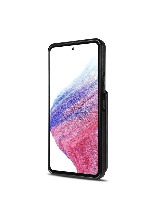 S-TOP Case For Samsung Galaxy A52 4G / 5G / A52s 5G Skin Feel Detachable Card Bag Magsafe Phone Case - Image 3