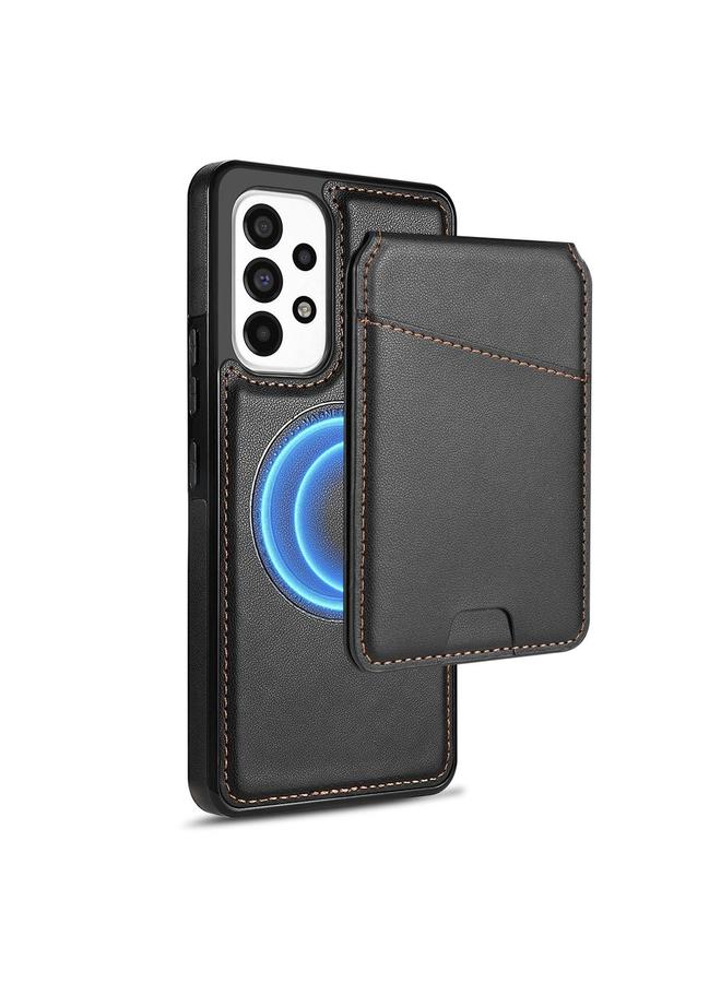 S-TOP Case For Samsung Galaxy A52 4G / 5G / A52s 5G Skin Feel Detachable Card Bag Magsafe Phone Case - Image 1