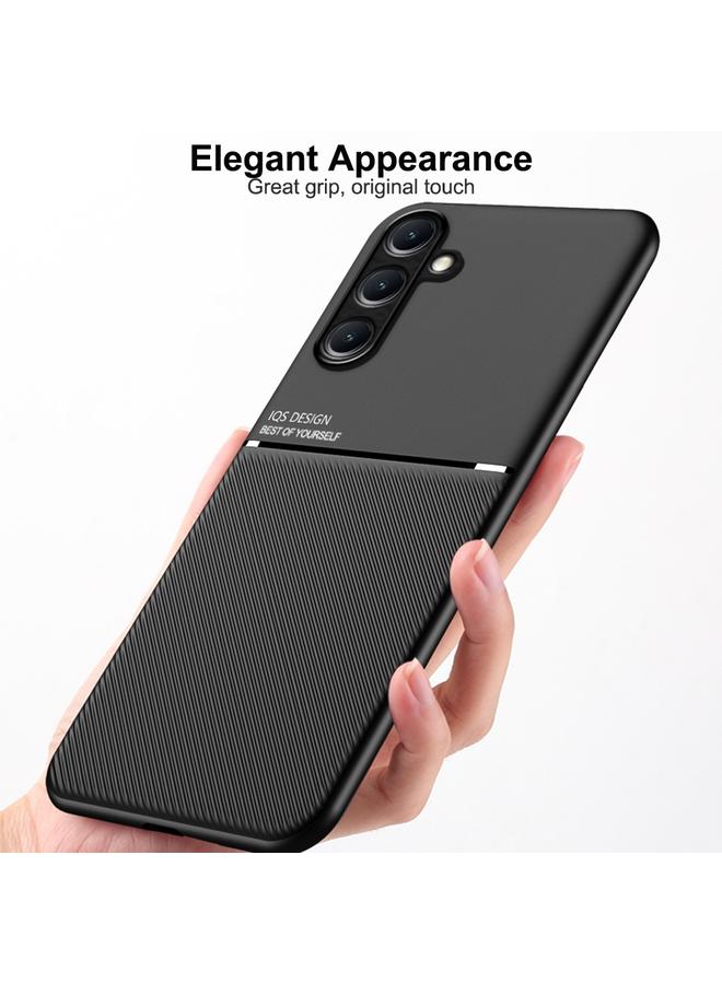 اس-توب جراب لهاتف Samsung Galaxy M55 كلاسيكي مائل من مادة البولي يوريثين الحراري والبولي يوريثين الحراري، جراب هاتف مغناطيسي مقاوم للصدمات - Image 2