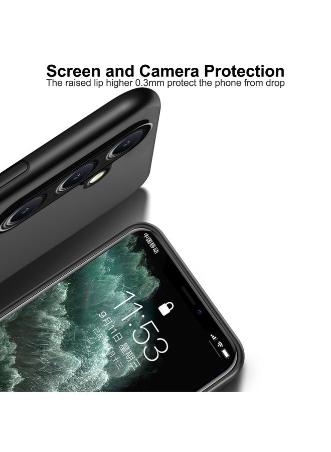اس-توب جراب لهاتف Samsung Galaxy M55 كلاسيكي مائل من مادة البولي يوريثين الحراري والبولي يوريثين الحراري، جراب هاتف مغناطيسي مقاوم للصدمات - Image 3
