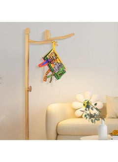 Hleeduo HLEEDUO Floor Standing Wooden Mobile for Crib Mobile Hanger，56 inches Baby Crib Mobile arm,Wooden Nursery Decor，Movable Baby Mobile Hanger with Strong Anti-Dumping Attachment  - Image 4