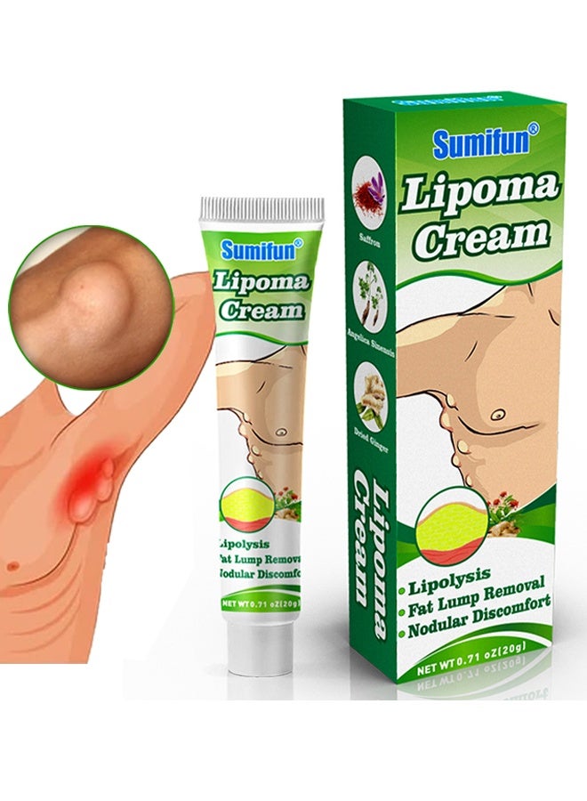 سوميفون كريم ليبوما 20 غ، تقليل أوعية الدهون بلسم، تخفيف الألم والألم العصبي، المكونات الطبيعية، سهولة الامتصاص، تقليل حجم الأورام الدهنية، القضاء على الأورام الدهنية - Image 1