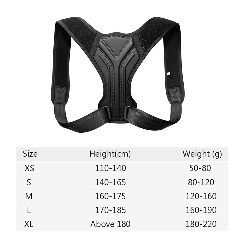 Invisible Adjustable Posture Corrector for Adult & Children Unisex Upper Back Brace Ease Pains on Back Shoulders Neck, XL - Image 2