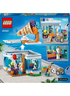 LEGO LEGO City Ice-Cream Shop 60363 Building Toy Set (296 Pieces)  - Image 3