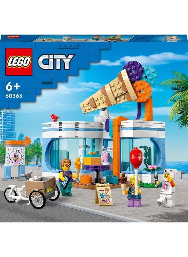 LEGO City Ice-Cream Shop 60363 Building Toy Set (296 Pieces) - Image 4