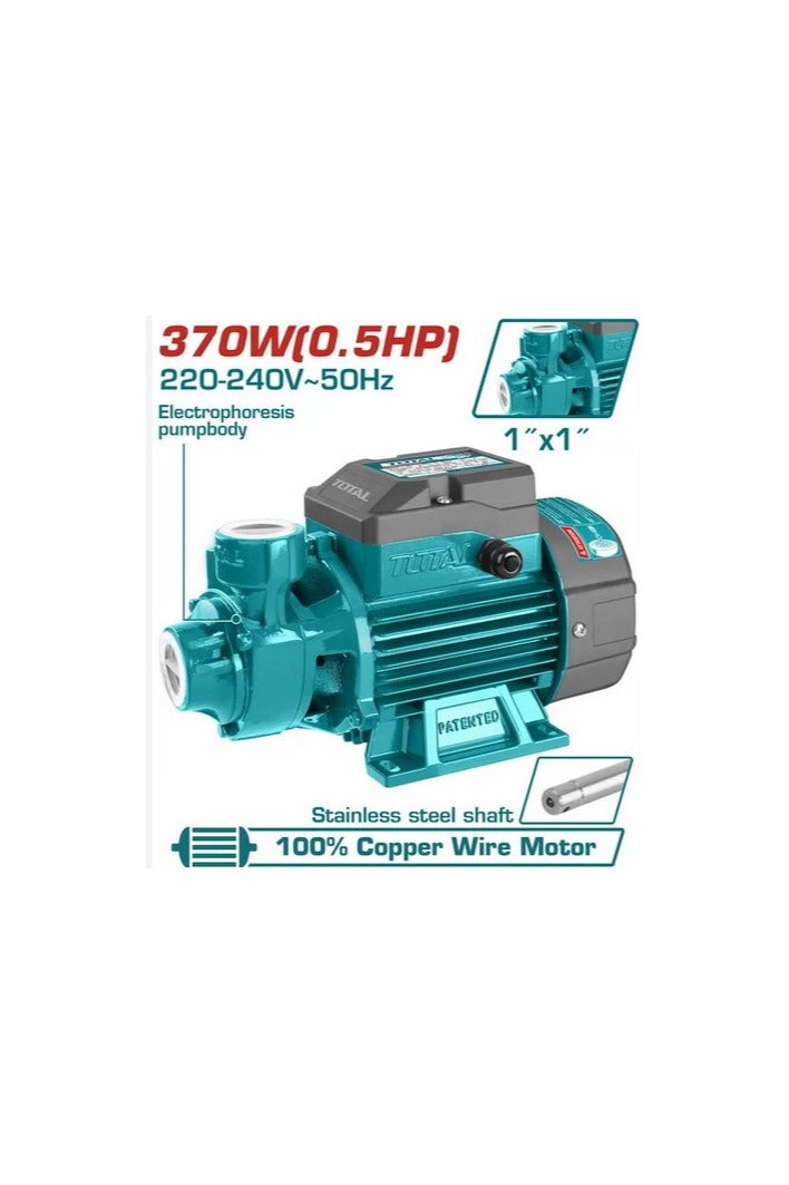 TOTAL 370W half-horsepower water motor, 30-meter lift capacity