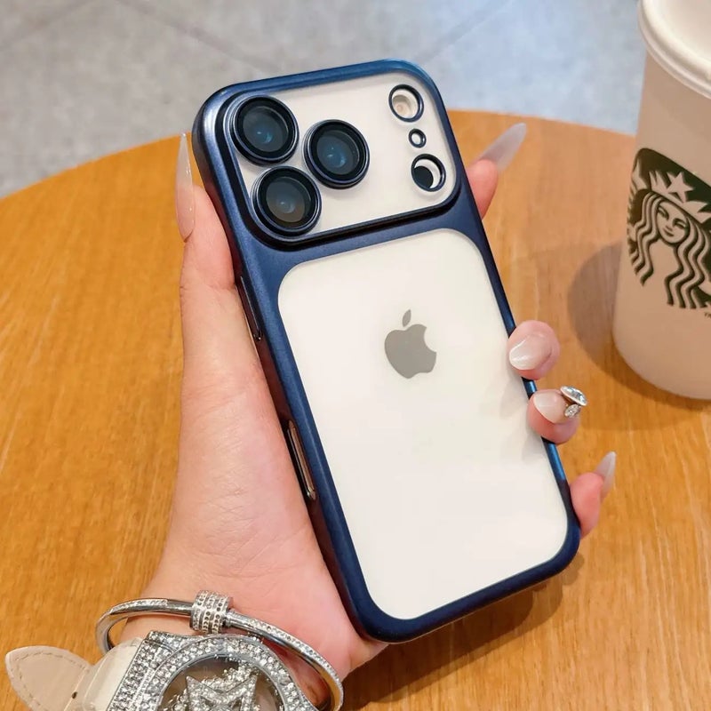 iPhone 17 Case for 17 Air 17 Pro 17 Pro Max with Full Coverage and Matte Finish and Skin Feel and Anti Slip Grip in Blue - Image 1