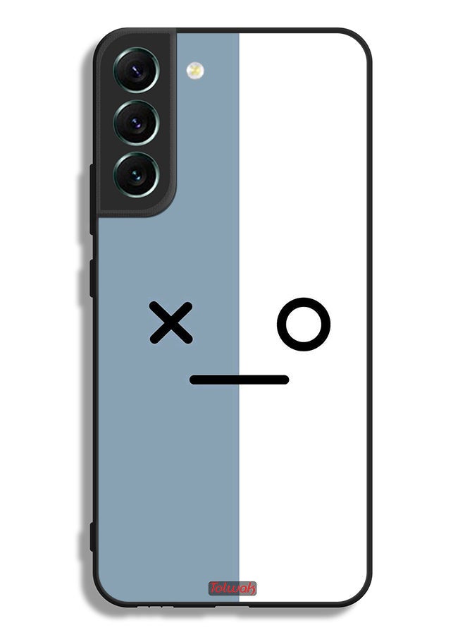 Tolwak Samsung Galaxy S22 Plus 5G Protective Case Cover Face Icons - Image 3