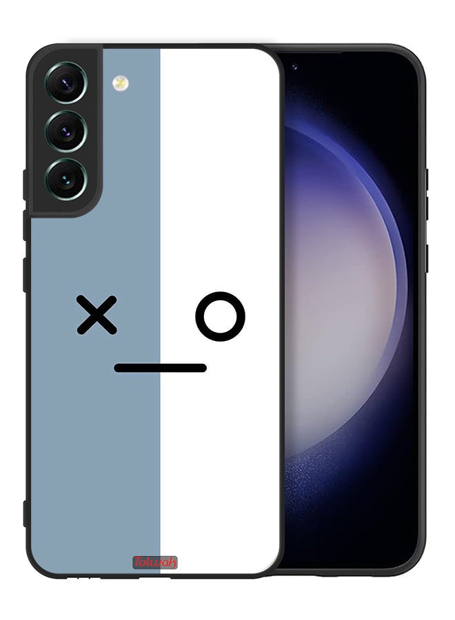 Tolwak Samsung Galaxy S22 Plus 5G Protective Case Cover Face Icons - Image 2