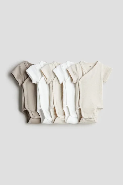 اتش اند ام 5-Pack Cotton Bodysuits