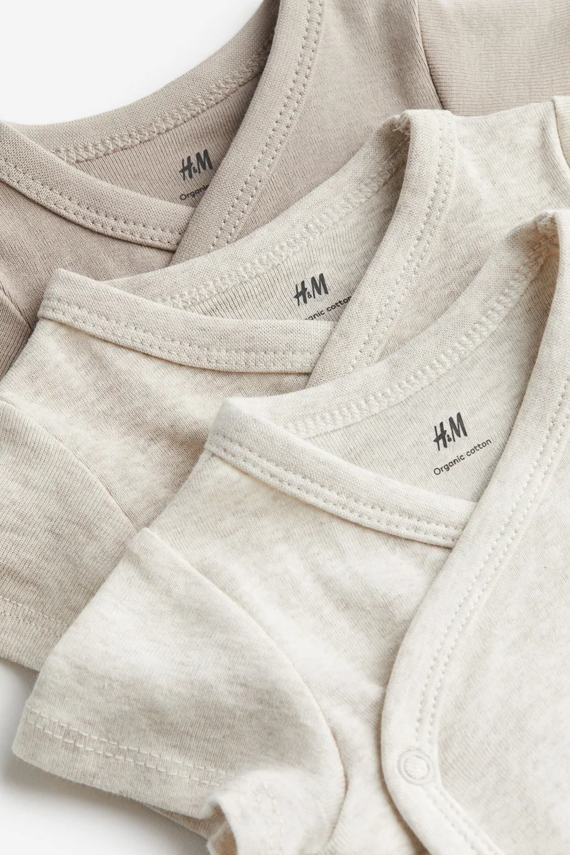 H&M 5-Pack Cotton Bodysuits
