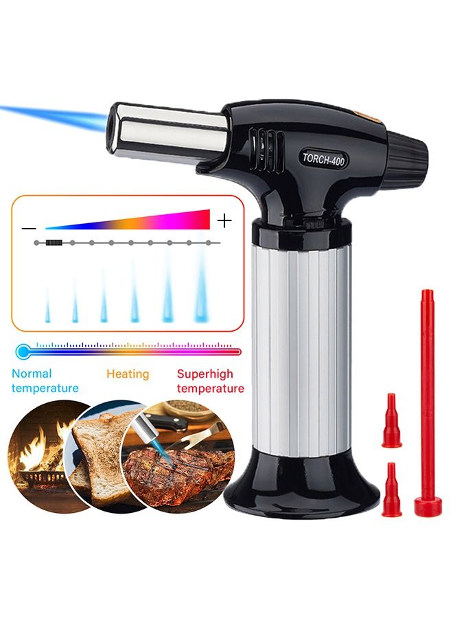 INKBIRD Butane Torch Professional Kitchen Torch Lighter With Safety Lock and Adjustable Flame Refillable Butane Torch Lighters Torch Lighters Butane for Desserts Baking BBQ - Image 2