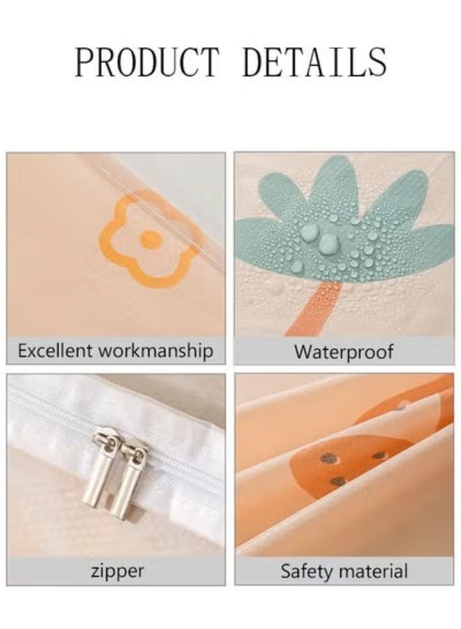 DUNISO Thick Fabric Washing Machine Cover Waterproof Dustproof Sunscreen Durable Washer Protector with Smooth Zipper & Adjustable Velcro Straps for Laundry Room Kitchen Home Use - Image 5