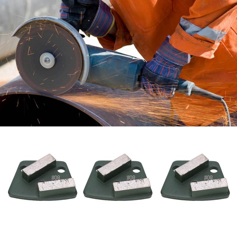 Diamond Grinding Shoes: Trapezoid Diamond Material - Wear Resistant High Grinding Efficiency Concrete Floor Grinding for Concrete Grinders Industrial & Daily Use - Image 5