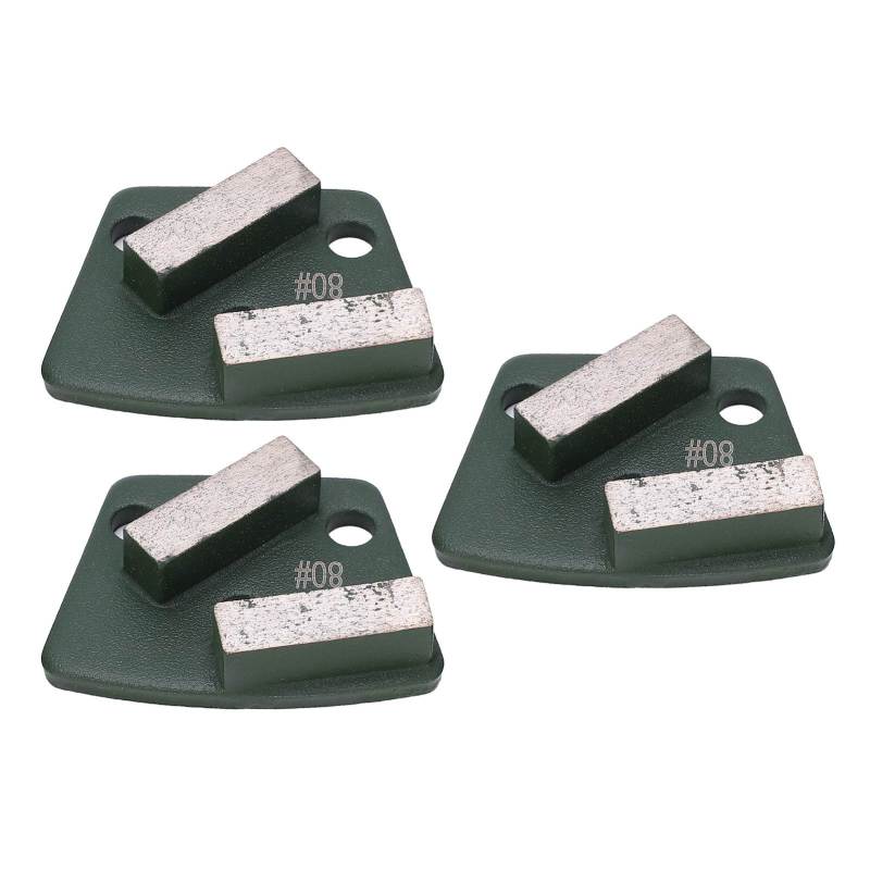 Diamond Grinding Shoes: Trapezoid Diamond Material - Wear Resistant High Grinding Efficiency Concrete Floor Grinding for Concrete Grinders Industrial & Daily Use - Image 1