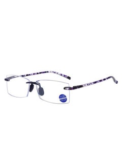 New Business Fashion Frameless Trim Reading Glasses Men's Anti Blue Light Reading Glasses Super Light Tr Reading Glasses