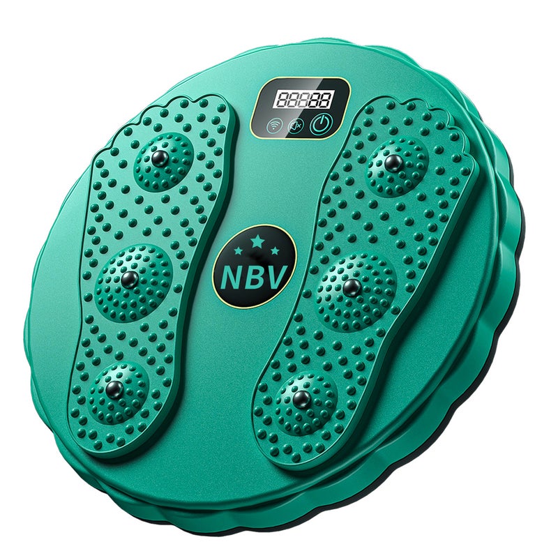Generic Intelligent Counting Twist Board Fitness Waist Trainer Green [counting Style]] 