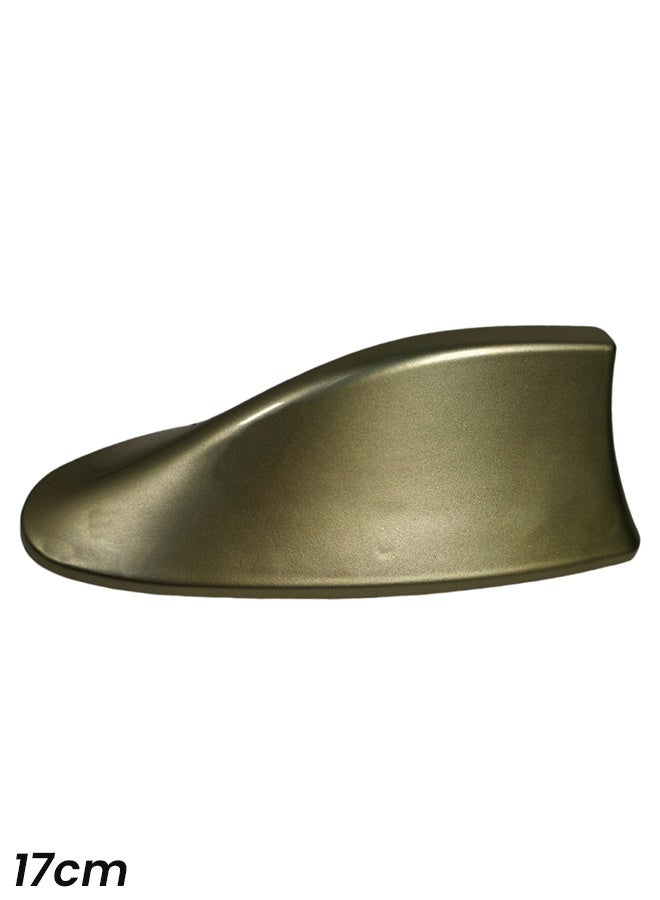 Universal Car Shark Fin Antenna with Adhesive Base, 17cm Roof Mount Decorative Antenna Cover, Waterproof Dustproof Design for All Car Models - Image 2