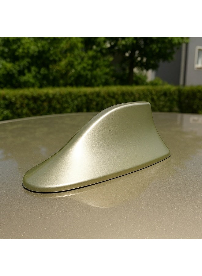 Universal Car Shark Fin Antenna with Adhesive Base, 17cm Roof Mount Decorative Antenna Cover, Waterproof Dustproof Design for All Car Models - Image 5