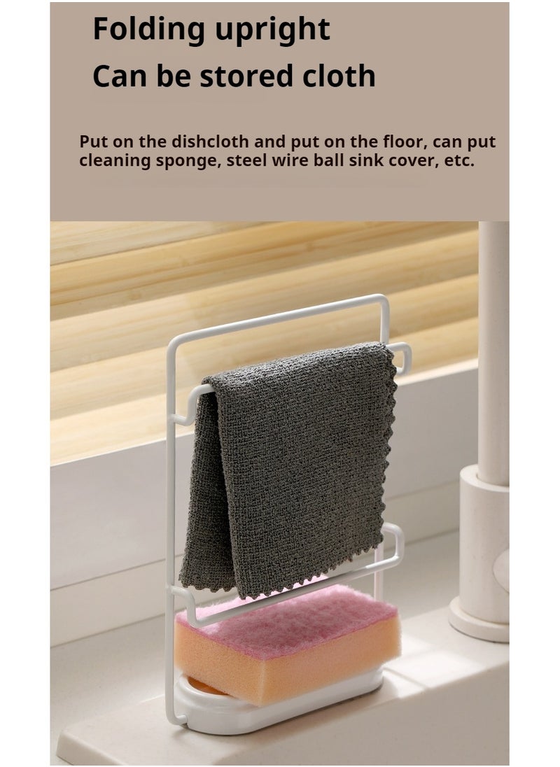 Generic 50 Pieces Filters+1 Piece Drain Rack Kitchen Sink Leftovers Disposable Net Bag Kitchen Waste  - Image 4