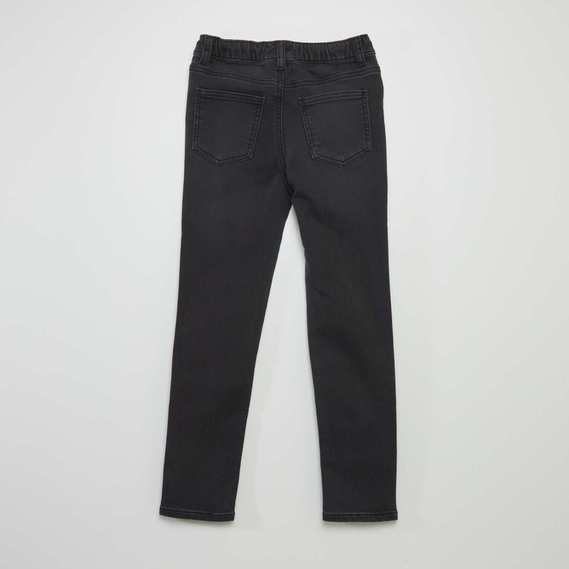 Kiabi Boys Jeans with elasticated waist and drawstring ties - Image 1