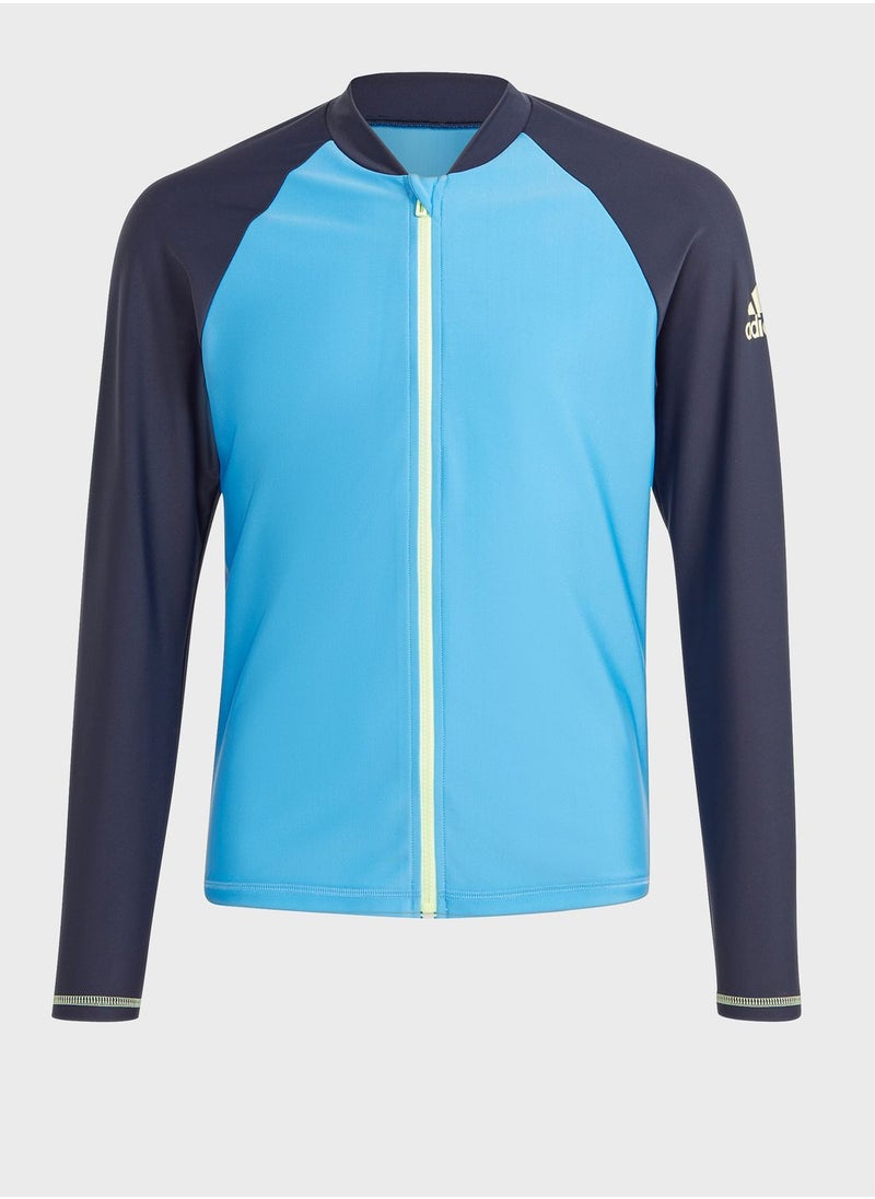 Adidas - Kids Rashguards Swimshirt - Image 1