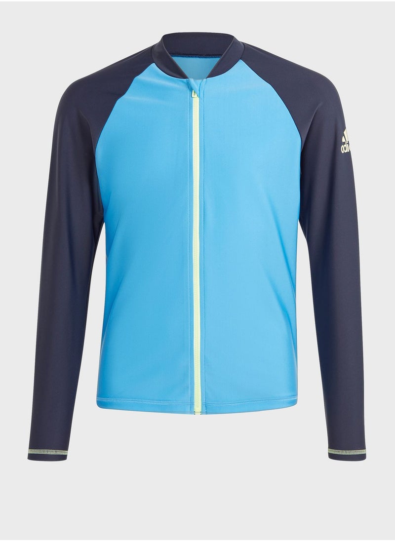 Adidas - Kids Rashguards Swimshirt - Image 1