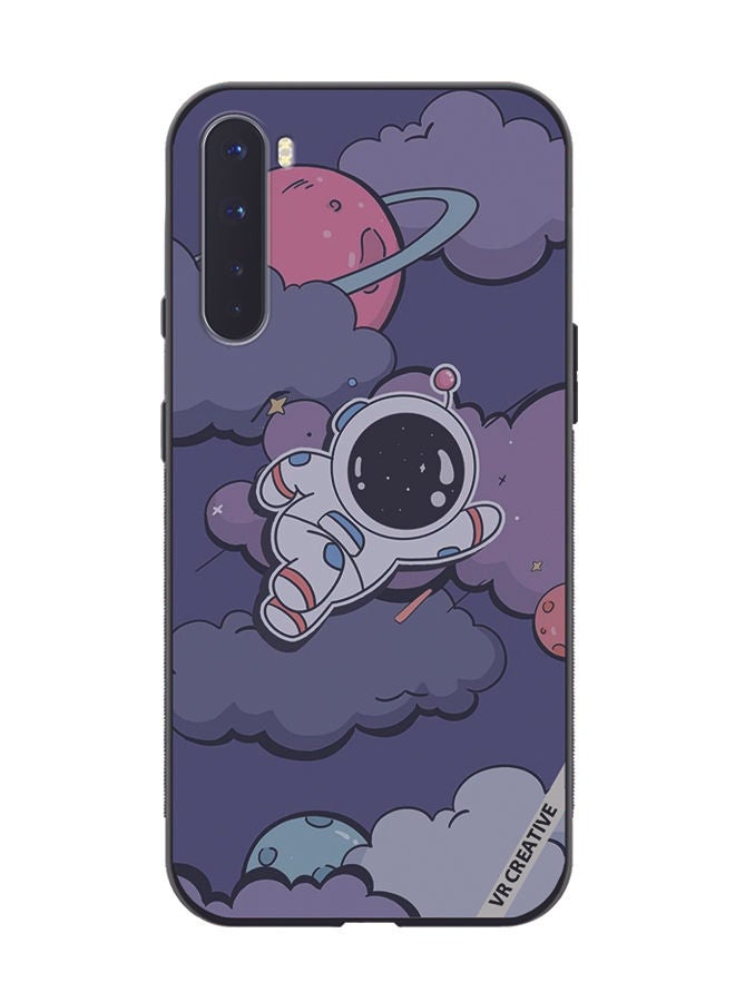 VR CREATIVE Protective Case Cover For OnePlus Nord Astraunaut Design Multicolour - Image 1