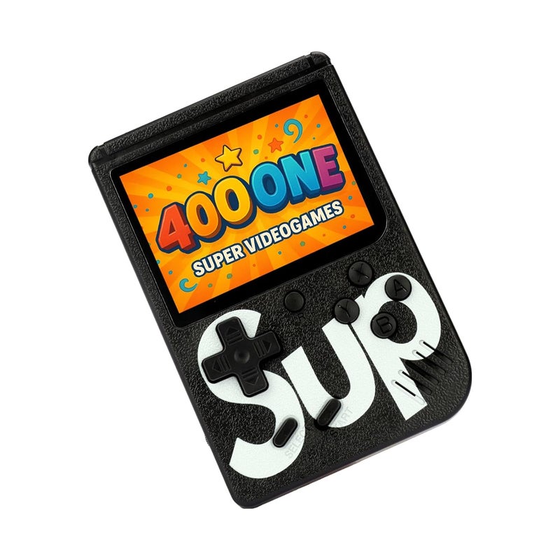 Eagloo Handheld Video Game Console for Kids, Built-in Retro Games – Best Indoor Games for Kids Ages 7 to 15 – Perfect for Boys and Girls – Portable Fun for Travel and Home (Black) - Image 1