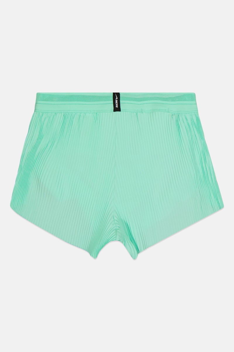 Nike Women Slim Fit Training Shorts, Lime - Image 3