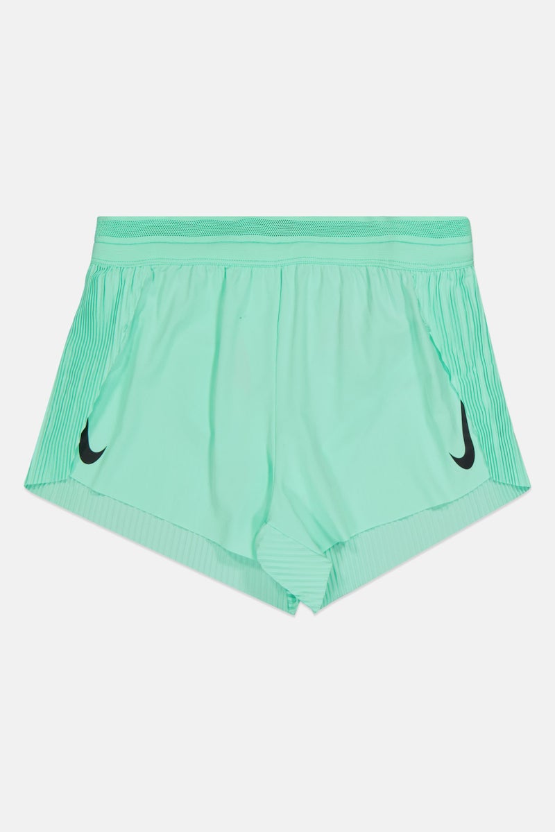 Nike Women Slim Fit Training Shorts, Lime - Image 2