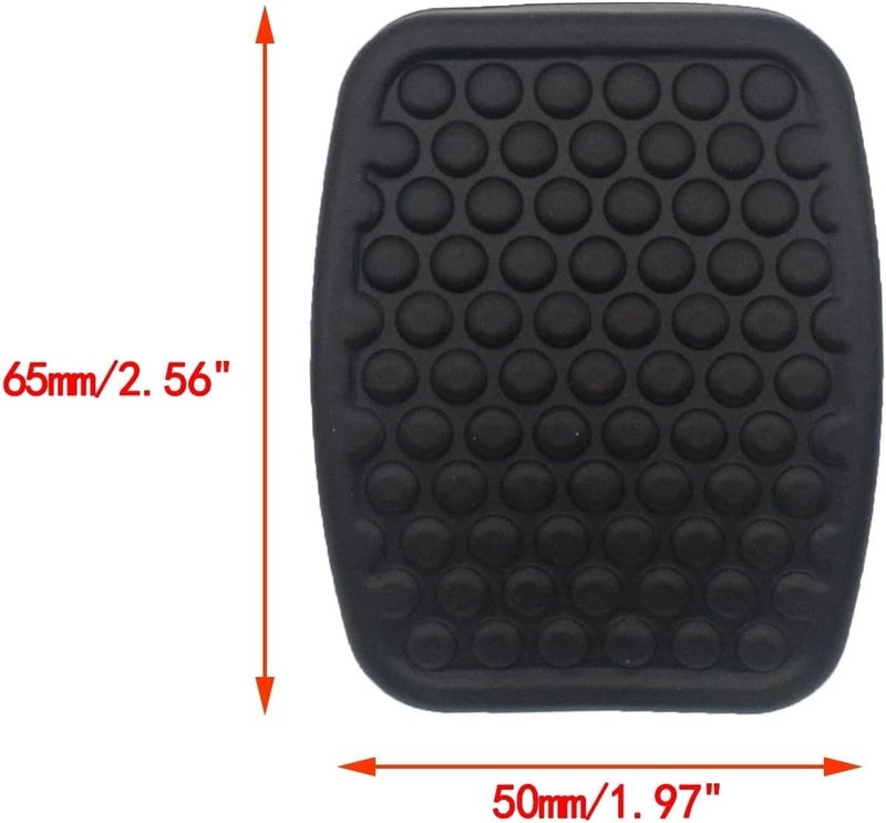 DEMULAX 3Pcs Pedal Rubber Pad Cover Kit - Image 3