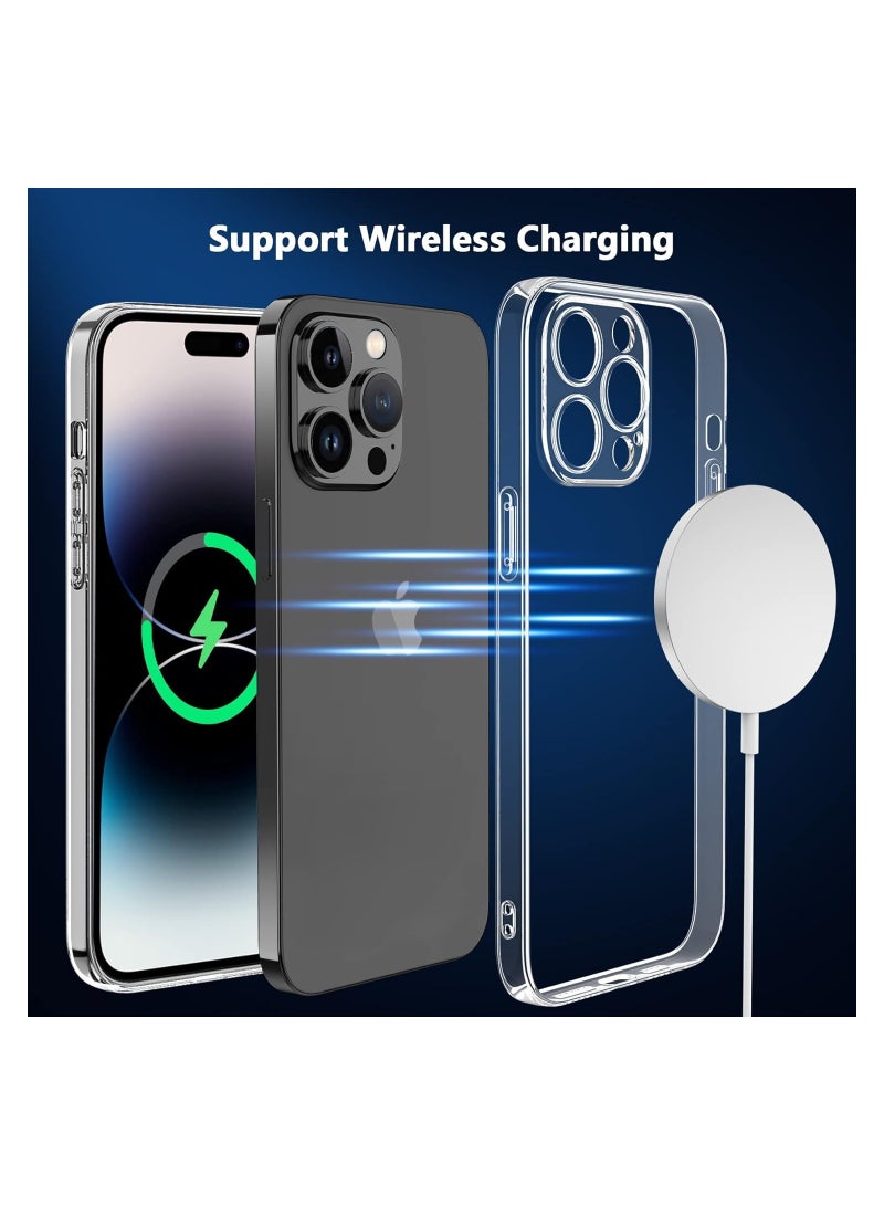 ELTRAZONE ELTERAZONE Premium Clear Case Compatible with iPhone 15 Pro max Back Cover With Full Camera Lens Coverage, Anti-Yellowing & Slim Case - Image 5