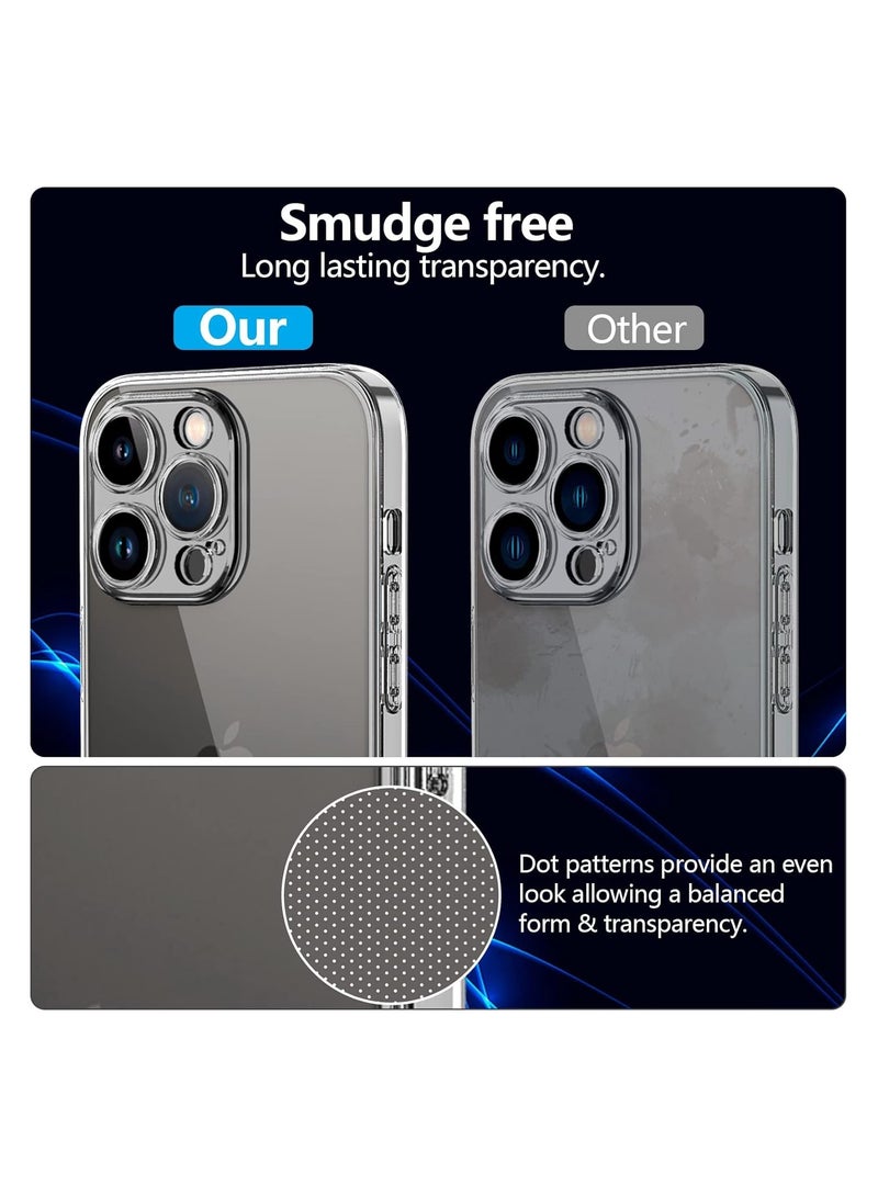 ELTRAZONE ELTERAZONE Premium Clear Case Compatible with iPhone 15 Pro max Back Cover With Full Camera Lens Coverage, Anti-Yellowing & Slim Case - Image 2