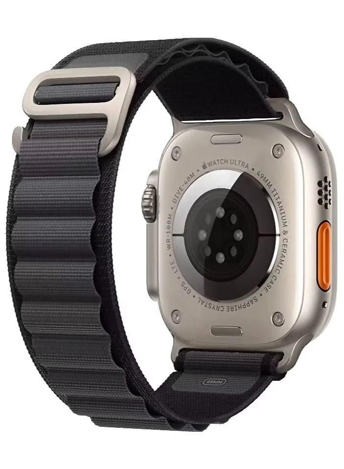 vesus Apple Watch Alpine Loop Band 49mm/45mm/44mm Nylon Woven Sport Strap - Image 1