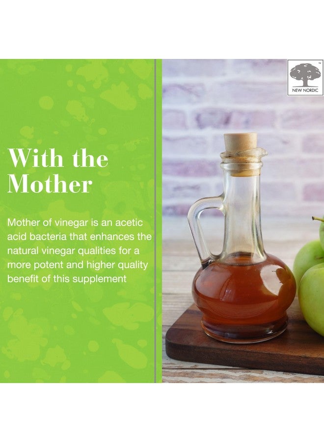 NEW NORDIC Apple Cider Vinegar Gummies, 400 mg Daily Intake with The Mother Strain, Sugar Free ACV Dietary Supplement, No Vinegar Taste, 60 Count (Pack of 1) - Image 5