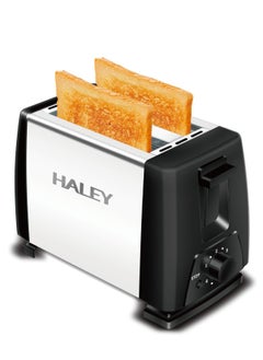 2-Slice Bread Toaster with Stainless Steel Body, Auto Pop-Up, Lift & Look Feature, Cancel, Reheat & Defrost Functions, Adjustable Temperature Control & Removable Crumb Tray (HY-9603)