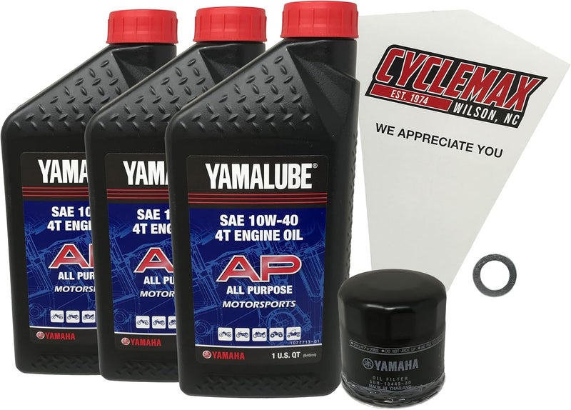 Cyclemax Oil Change Kit for 2018-2023 Yamaha MT-07 - Image 1