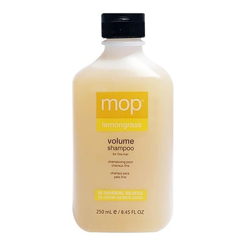 MOP Lemongrass Volume Shampoo For Fine Hair  Chamomile  Lemongrass Extracts Provide Volume  Hydration Lightweight Formula - Image 1