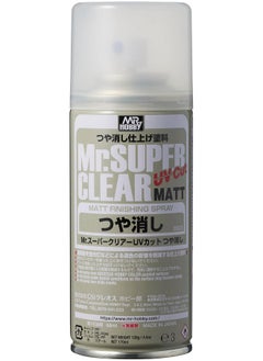 جي اس أي كريوس GSI Creos - بخاخ مستر سوبر كلير UV Cut Flat Spray، مستر هوبي 