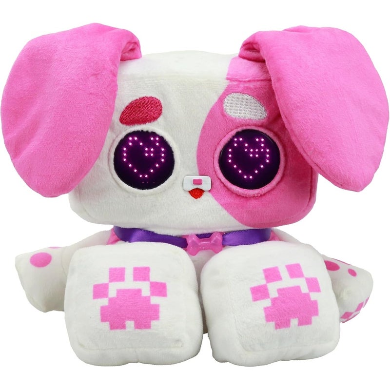 Eolo - Pixel Hugs Interactive Dog Plush - Pink - PIX001-PI - Image 2