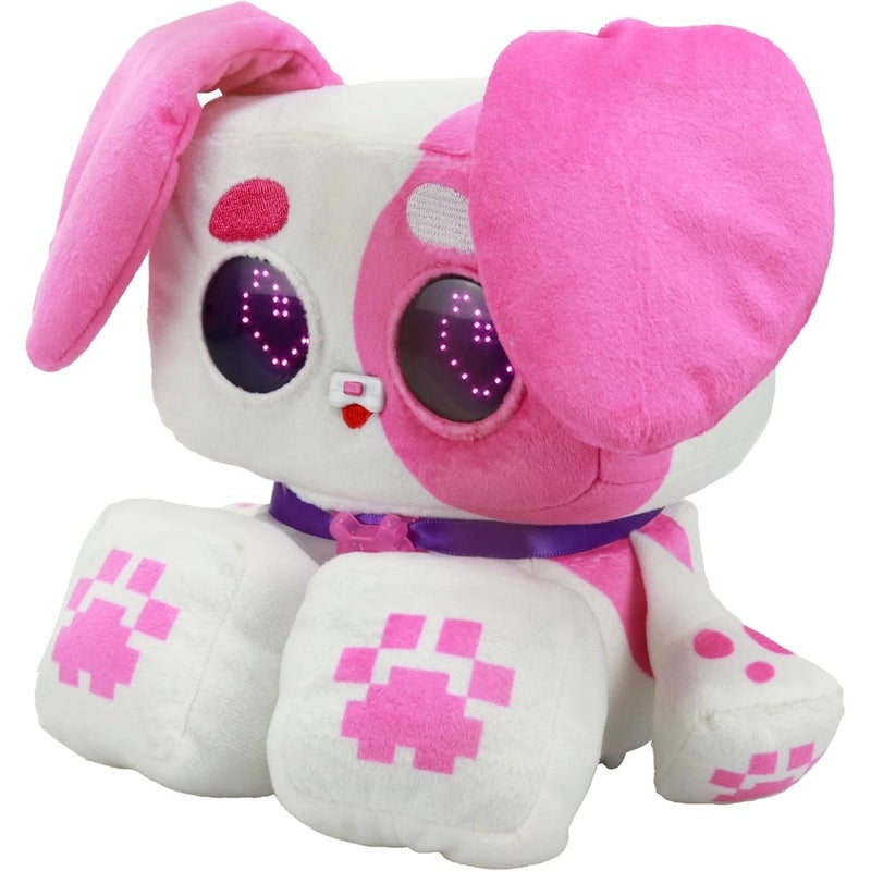 Eolo - Pixel Hugs Interactive Dog Plush - Pink - PIX001-PI - Image 3