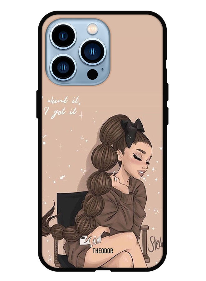 Theodor Protective Case Cover For iPhone 13 Pro Girl Setting - Image 1