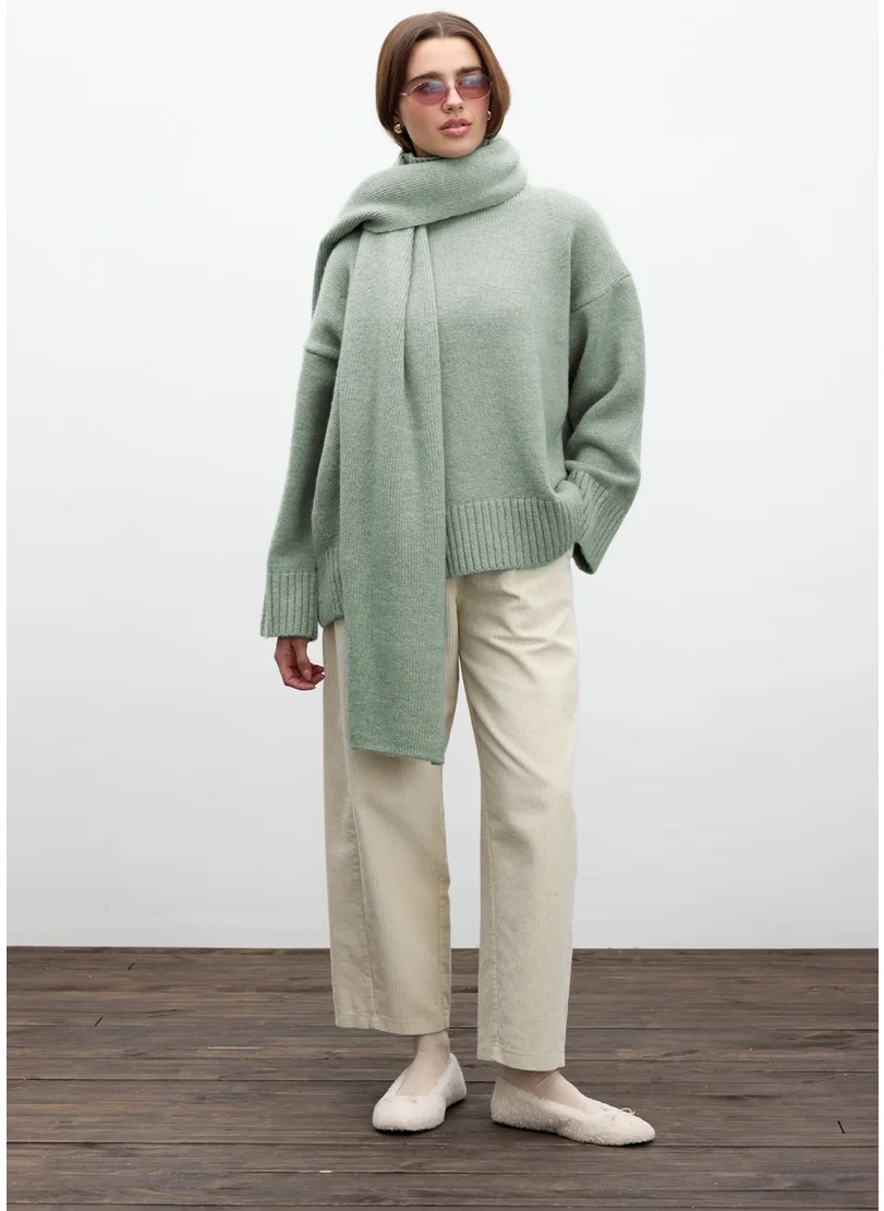 Manuka Oversized Soft Sweater Mint